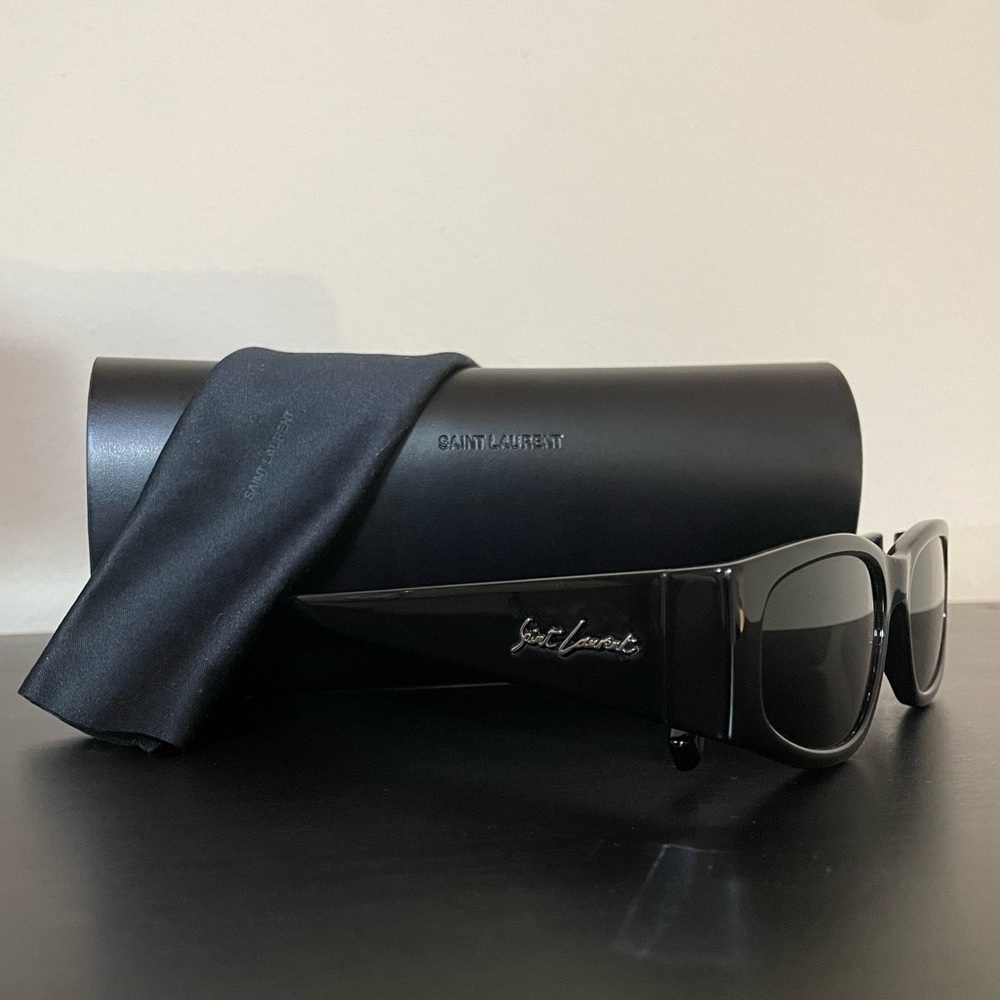 Saint Laurent Black Sunglasses